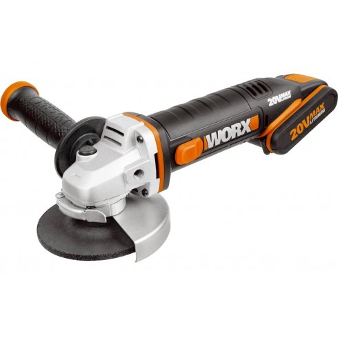 Угловая шлифмашина аккумуляторная Worx WX800