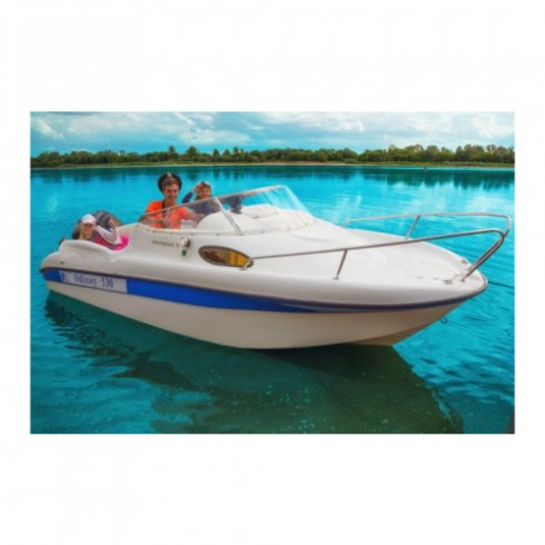 Стеклопластиковый катер Wyatboat Одиссей-530 каютный