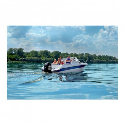 Стеклопластиковый катер Wyatboat Одиссей-530 каютный