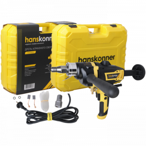 Дрель алмазного сверления Hanskonner HID2180M