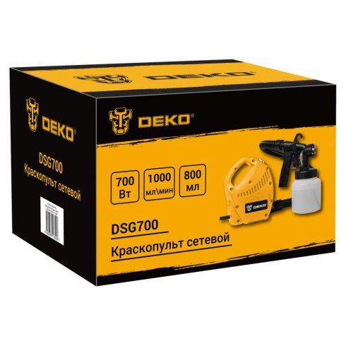 Краскопульт электрический Deko DSG700 (084-0014)