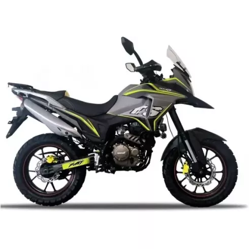 Мотоцикл турэндуро Rockot DAKAR (серый/зеленый)