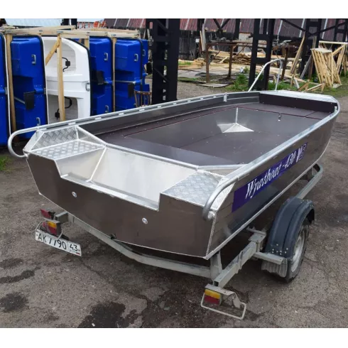 Алюминиевая лодка Wyatboat-430 MASTER