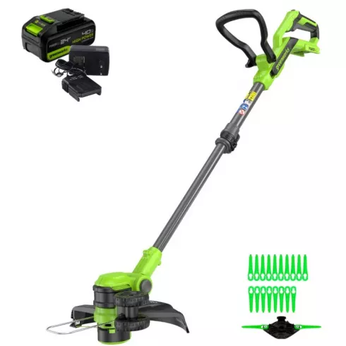 Триммер аккумуляторный GreenWorks G24LT301K4 (2113207UB)
