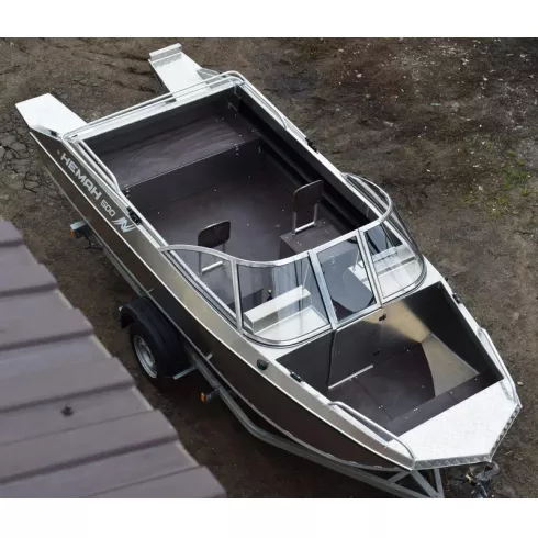Алюминиевый катер Wyatboat Неман 500 DC без покраски