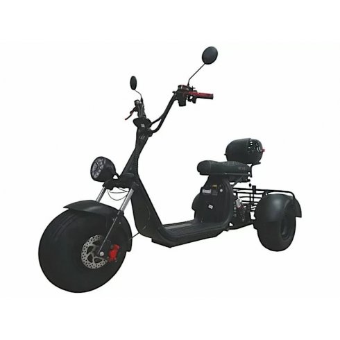 Электроскутер Ikingi X7 Pro Trike (черный)