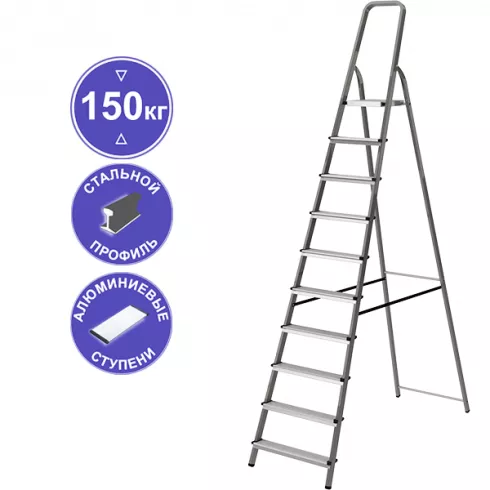 Стремянка комбинированная Новая Высота NV1130 (1130110)