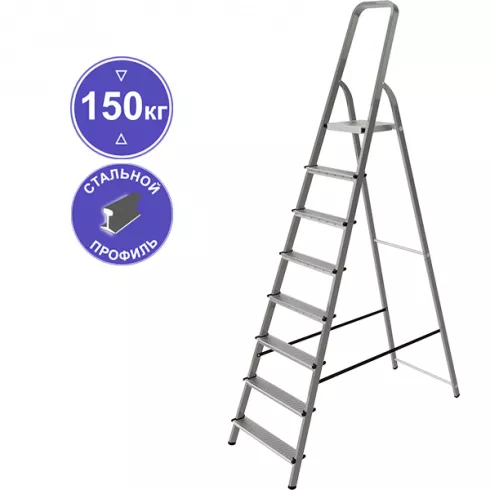Лестница-стремянка Новая высота NV1150 8 ступеней (1150108)
