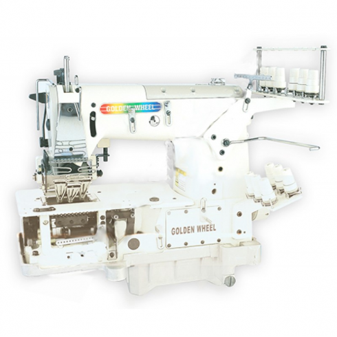 Швейная машина цепного стежка для притачивания лампас Golden Wheel CS-1206PL