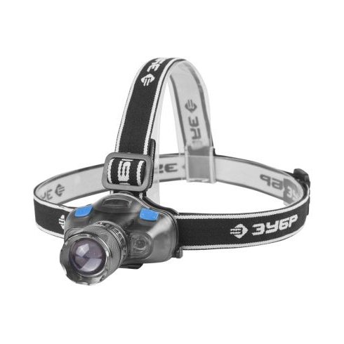 Фонарь налобный светодиодный ЗУБР "Эксперт" EX-350 (56432)