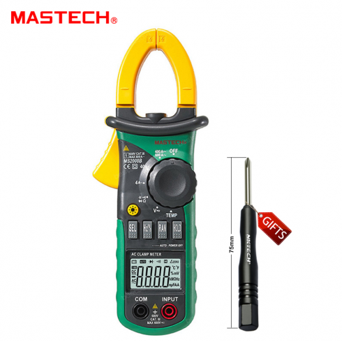 Клещи токоизмерительные Mastech MS2008B