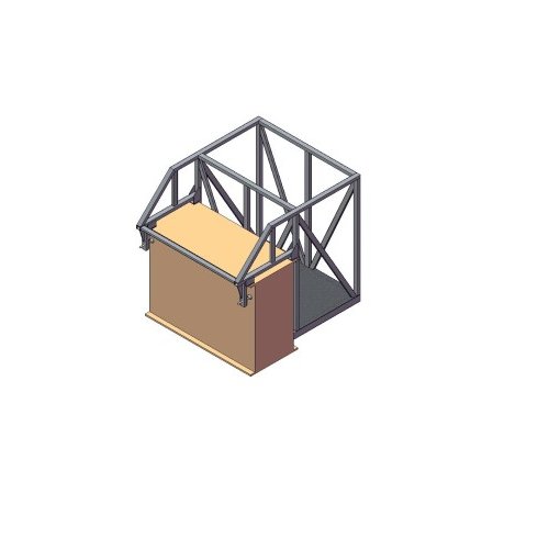 Алюминиевая люлька ЛНА 100 1080*680