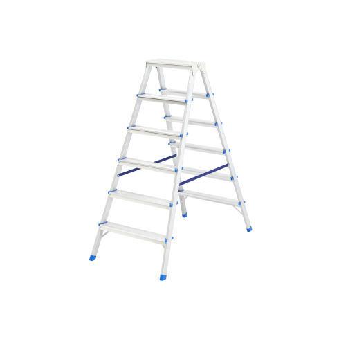 Стремянка алюминиевая Сибртех 6 ступеней (97926)