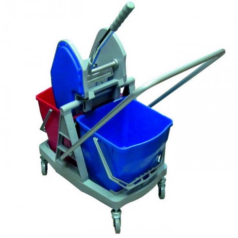 Тележка уборочная двухведерная Ksitex-045B