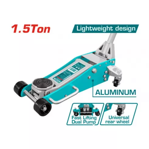 Домкрат гидравлический подкатной TOTAL THT108015