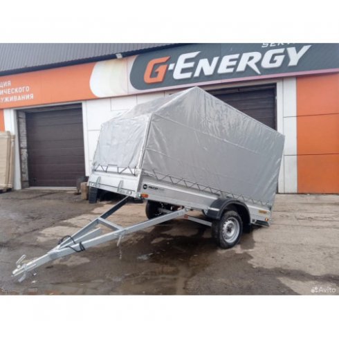 Прицеп Кремень-Титан Партнер-2,5 ТR (2500х1300х500) без тента