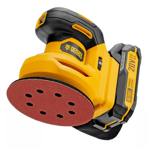 Машина шлифовальная эксцентриковая аккумуляторная Denzel CROSH-20-125