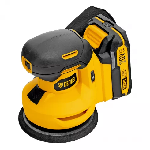 Машина шлифовальная эксцентриковая аккумуляторная Denzel CROSH-20-125