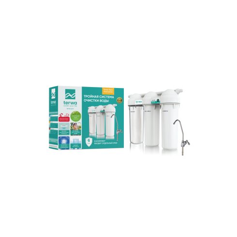 Трехступенчатый фильтр Terwa Трио Умягчение