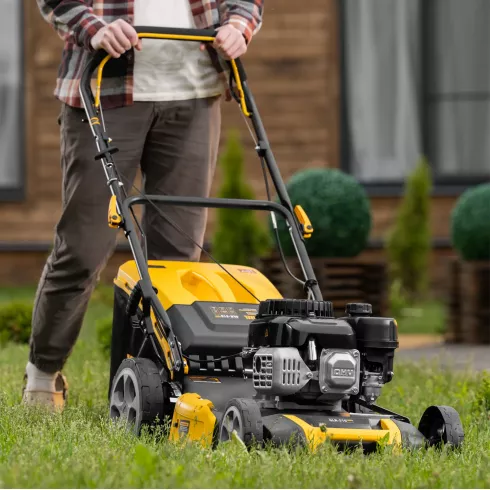 Газонокосилка бензиновая Denzel GLR-510SP-ZS