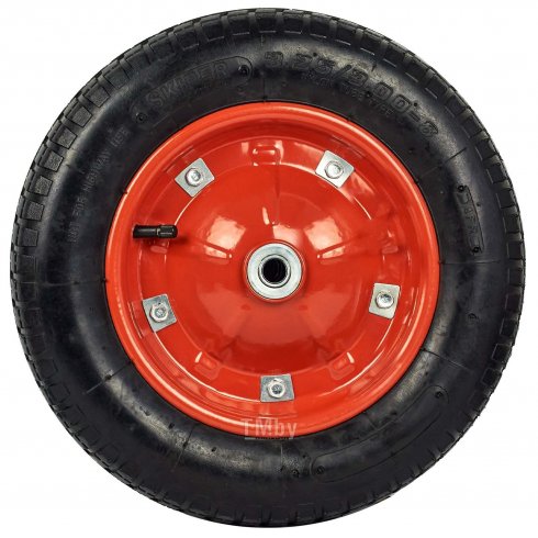 Тачка строительная Brado 130 Expert Pro + Колесо SBK для тачки 3.25-8 (16x90)