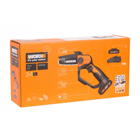 Пила цепная аккумуляторная Worx WG324E