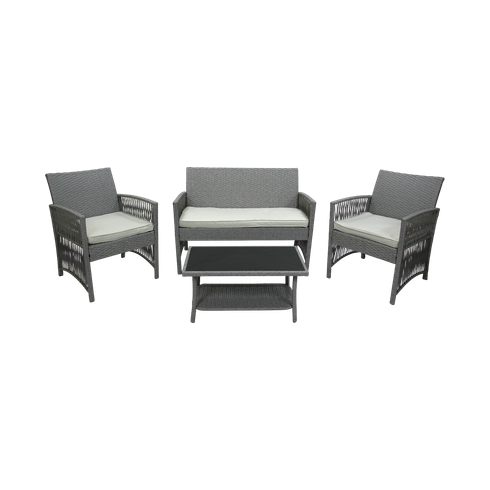 Комплект садовой мебели Garden Story Лондон GS9026 (серый)