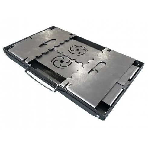 Аэро мангал Торнадика складной+сумка (нержавейка)