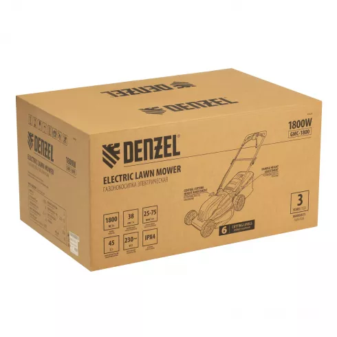 Газонокосилка электрическая Denzel GMC-1800