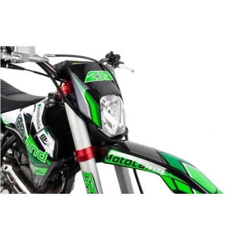 Мотоцикл кроссовый Motoland XT250 HS (зеленый)
