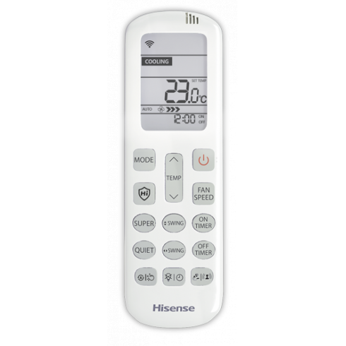 Внутренний блок Hisense  ZOOM AMS-24UW4RBTKB02 WI-FI