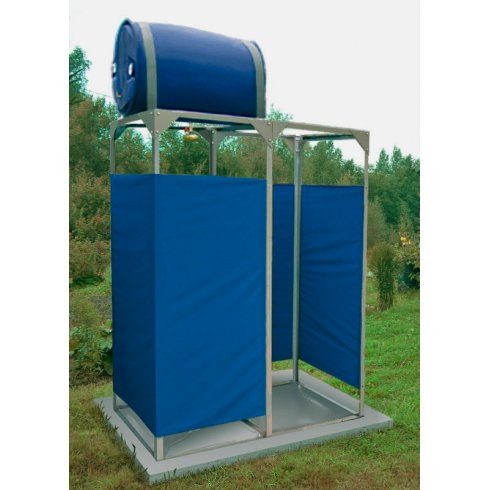 Душевая кабина Петромаш с подогревом и раздевалкой (220 л)