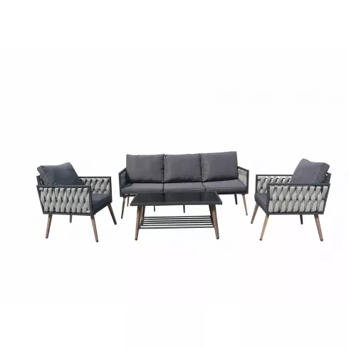 Комплект садовой мебели Garden Story Гранд GS068 (антрацит)