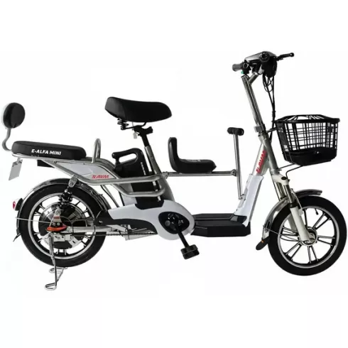 Электровелосипед AVM E-Alfa Mini (белый)