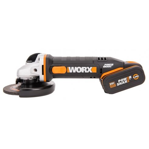 Угловая шлифмашина аккумуляторная Worx WX803