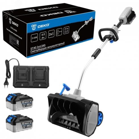 Снегоуборщик аккумуляторный Deko ST40 (084-4446)