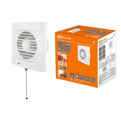 Вентилятор настенный TDM 120 СВ