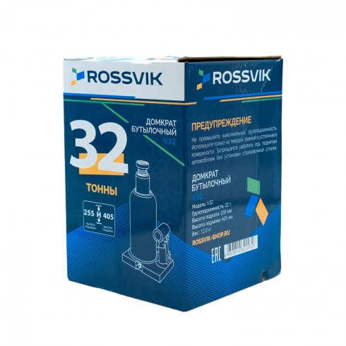 Домкрат бутылочный Rossvik V32
