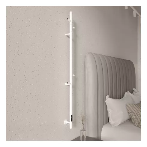 Полотенцесушитель электрический Gloss&Reiter PRIMUM.Е2.L.15х140.Н4.Таймер. Муар белый