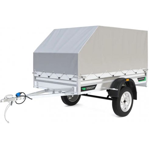 Прицеп Титан 2513 АЭРО (30 см борт, тент 92 см)