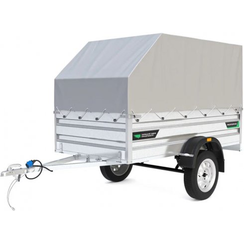 Прицеп Титан 2513 АЭРО (50 см борт, 92 см тент)
