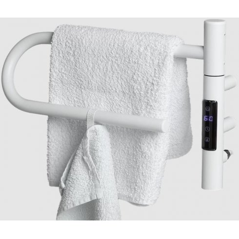 Полотенцесушитель электрический Gloss&Reiter SMART E2.L.39x25.R1.Таймер. Myap белый