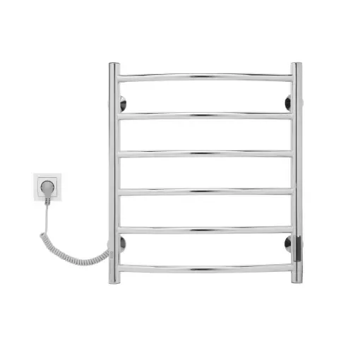 Полотенцесушитель с электрическим нагревательным элементом Gloss&Reiter тип Э2. модель Л.50х60.Д6(Л) Таймер