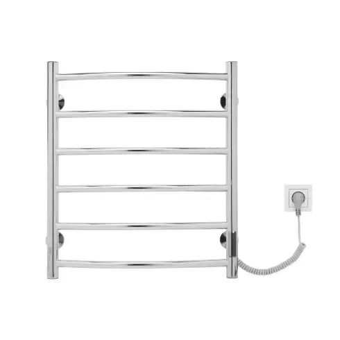 Полотенцесушитель с электрическим нагревательным элементом Gloss&Reiter тип Э2. модель Л.50х60.Д6(П) Таймер