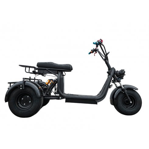 Электроскутер Smart8 Bulbash X9 Trike (черный)