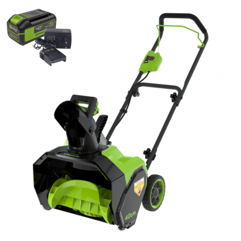 Снегоуборщик аккумуляторный Greenworks 40V G40ST40 (2603607UB)