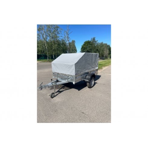 Прицеп Кремень-Титан класс A (1800х1300х300)+тент с каркасом 80см