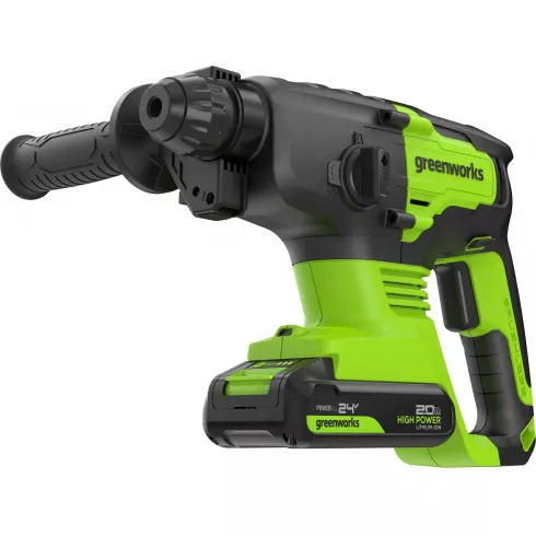 Перфоратор аккумуляторный Greenworks 24V GD24SDS (3803007CUA)
