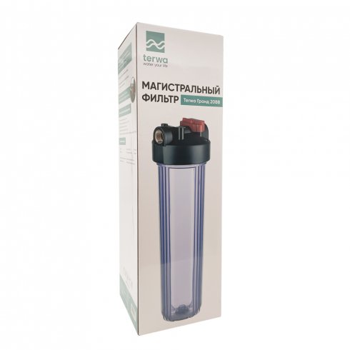 Фильтр магистральный Terwa Гранд 20BB (прозрачный)