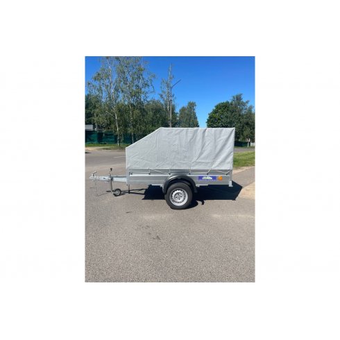 Прицеп Кремень-Титан класс A (1800х1300х300)+тент с каркасом 80см